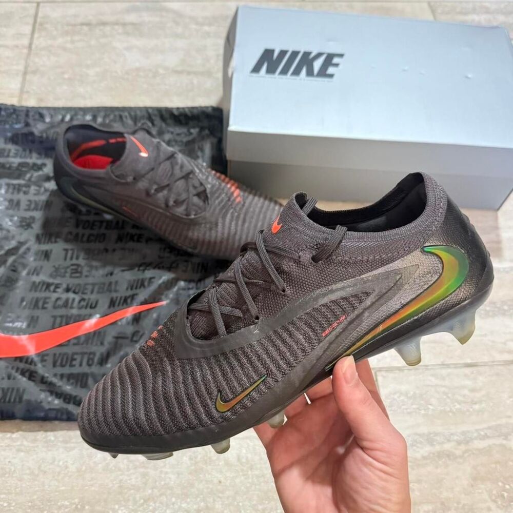 Nike Phantom 6 Low Elite LV8 FG Soccer Cleats Size 9 Ash Gray Heat Up Pack Rare
